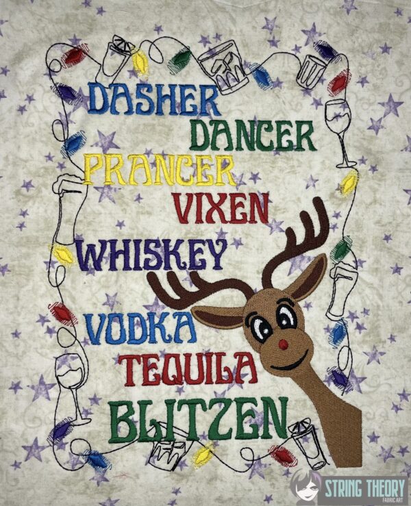 Whiskey Vodka Tequila Blitzen - Image 2