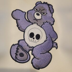 FAFO Bear - Don't Care Bear machine embroidery design