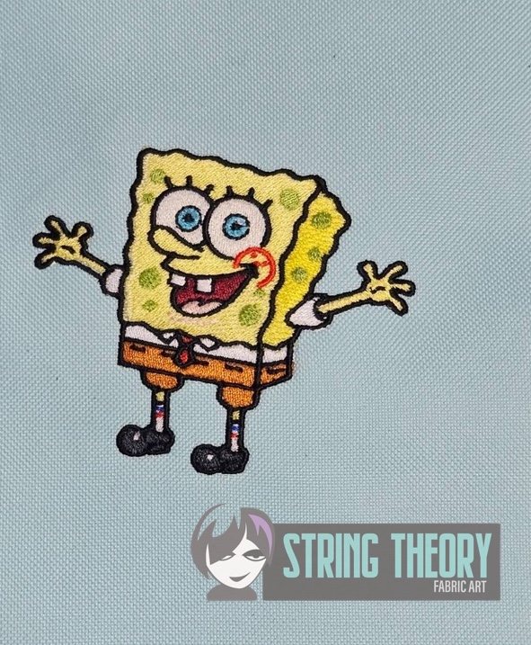 SpongeBob SquarePants Machine Embroidery Design