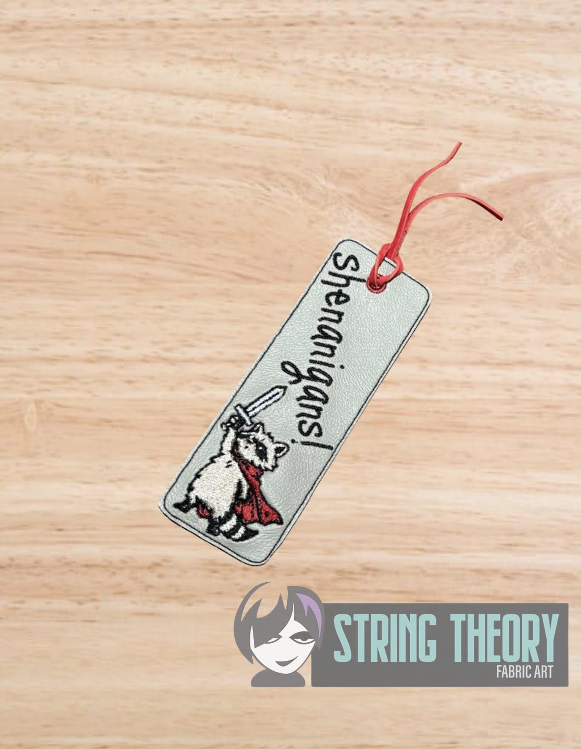 Shenanigan 2ith bookmark machine embroidery pattern