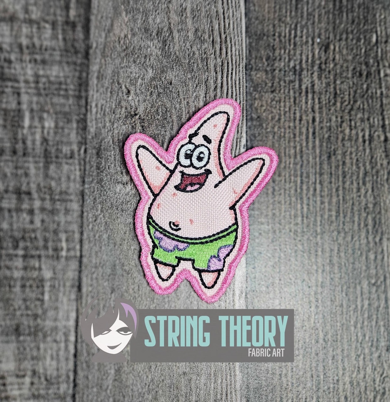 Patrick Star SpongeBob SquarePants ITH Machine Embroidery Design