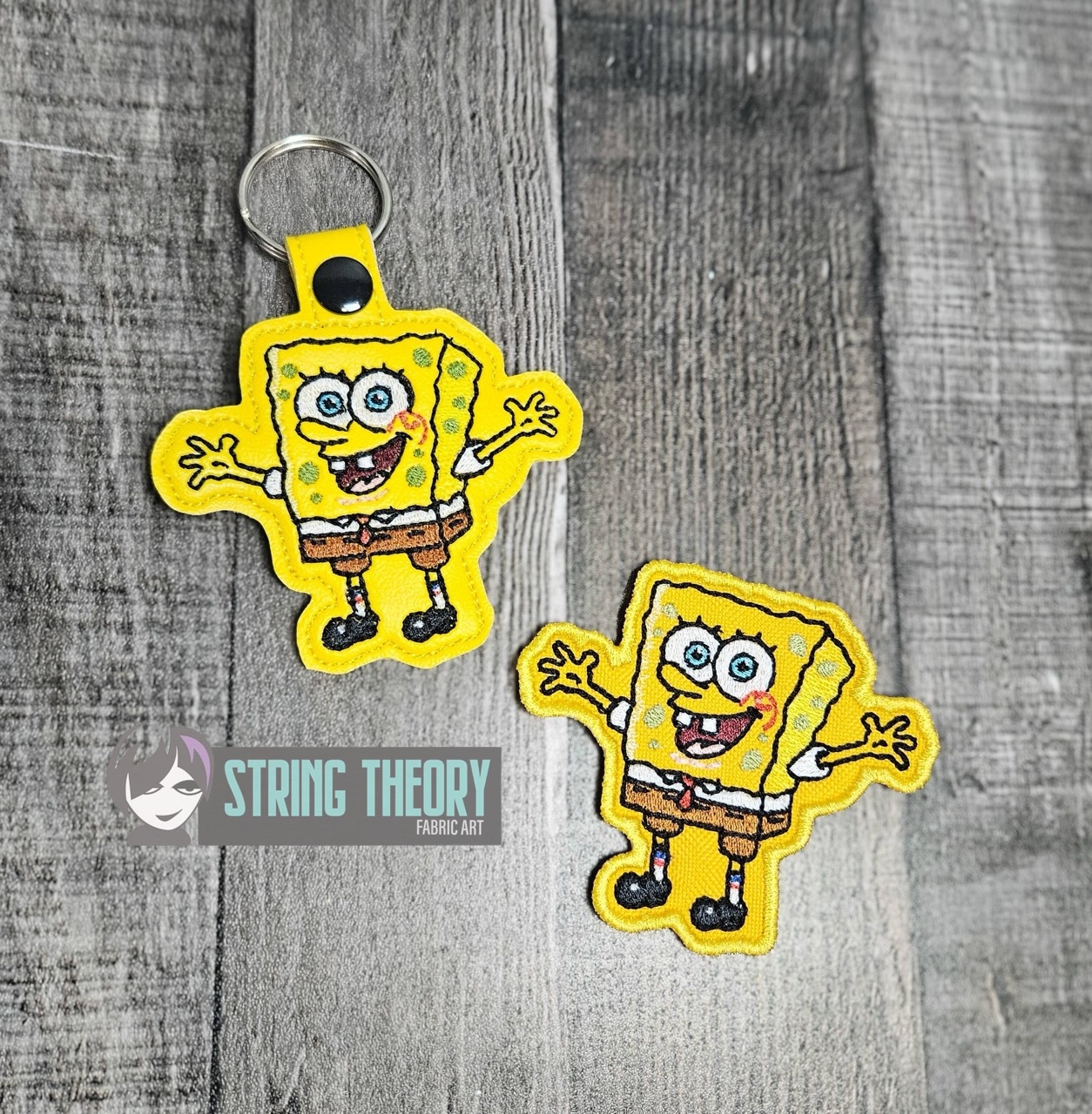 SpongeBob SquarePants ITH Machine Embroidery Design