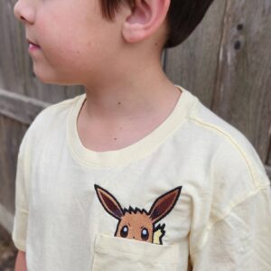 Eevee peeker ITH machine embroidery design