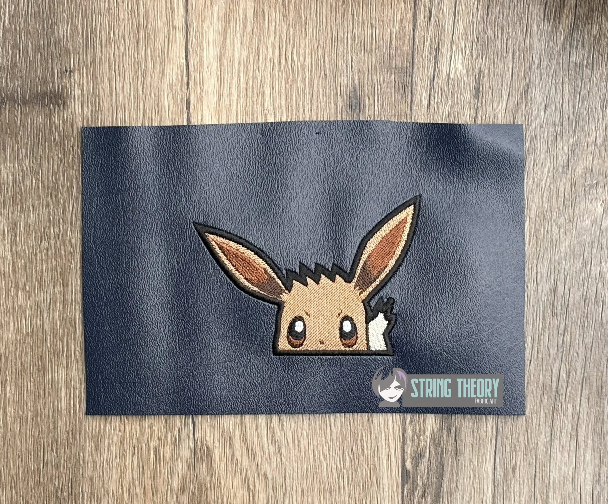 Eevee peeker ITH machine embroidery design