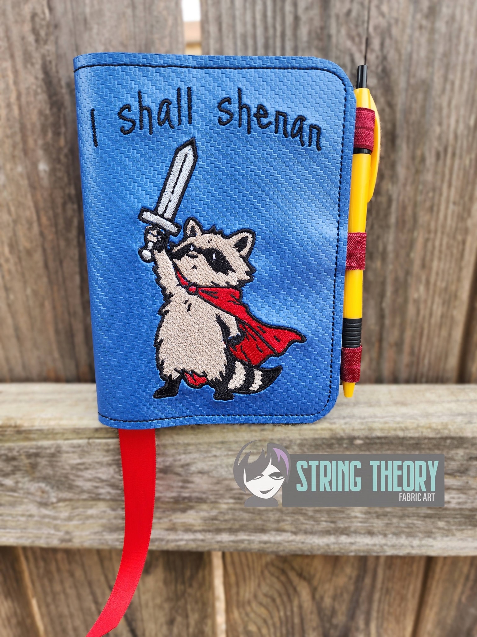 Shenanigan Notebook Cover ITH machine embroidery design