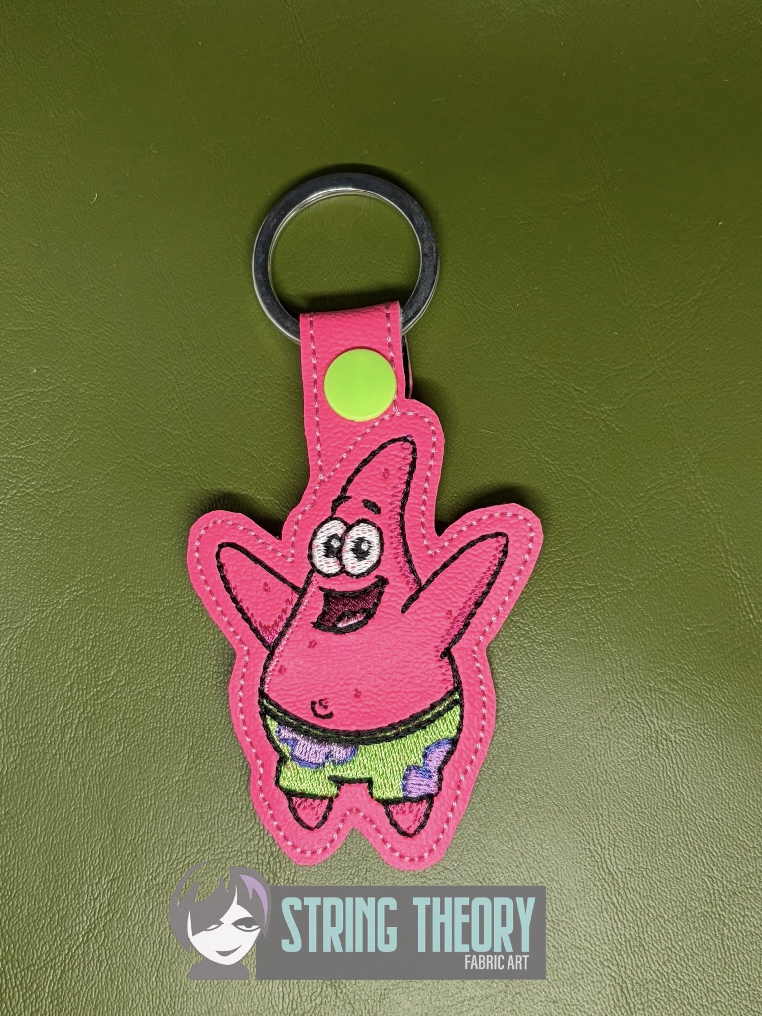 Patrick Star SpongeBob SquarePants ITH Machine Embroidery Design