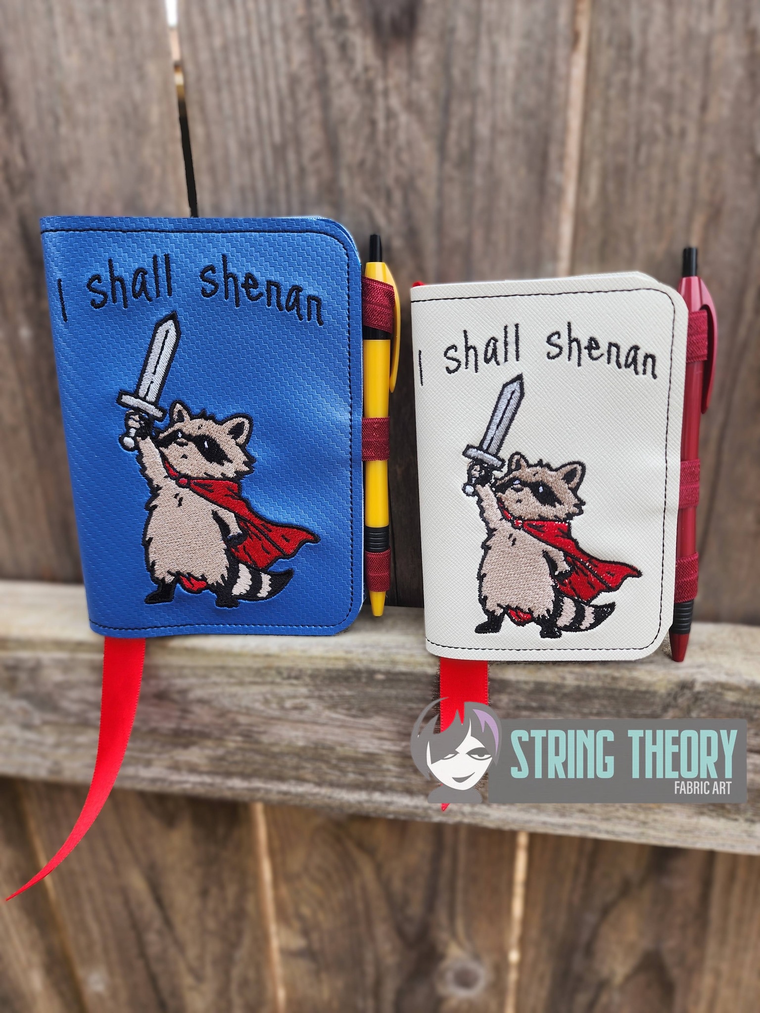 Shenanigan Notebook Cover ITH machine embroidery design