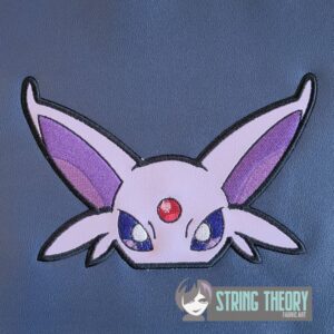 Espeon peeker ITH machine embroidery design