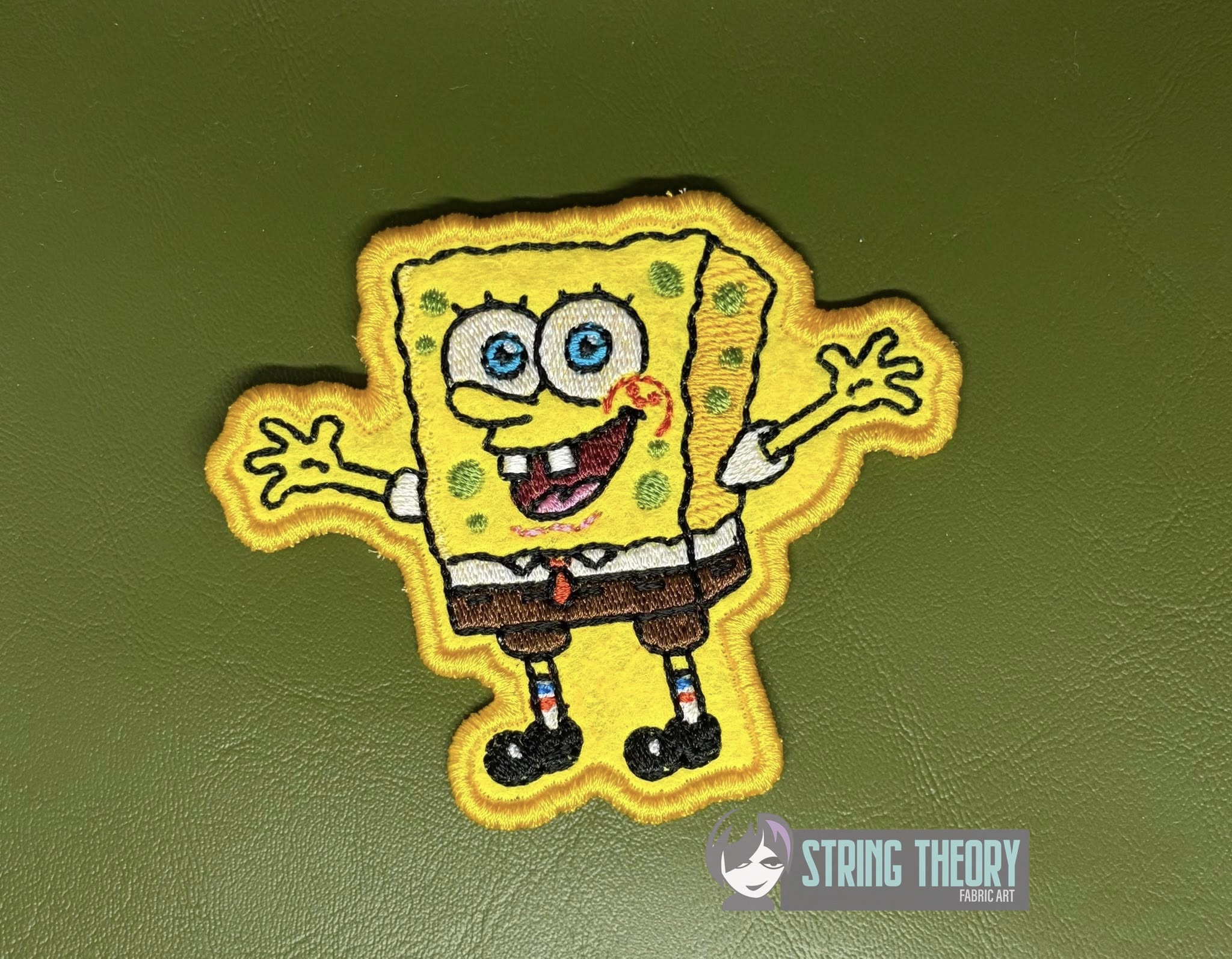 SpongeBob SquarePants ITH Machine Embroidery Design