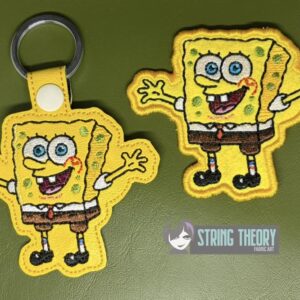 SpongeBob SquarePants ITH Machine Embroidery Design