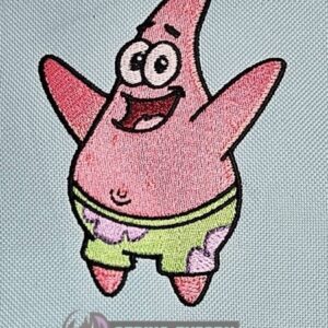 Patrick Star SpongeBob SquarePants Machine Embroidery Design