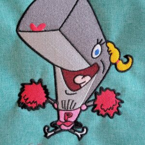 Pearl Krabs SpongeBob SquarePants Machine Embroidery Design