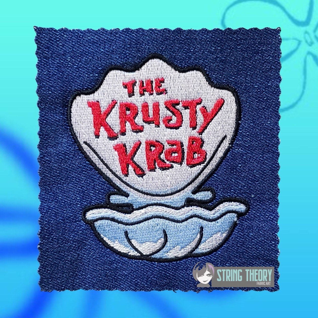 Krusty Krab SpongeBob SquarePants Machine Embroidery Design