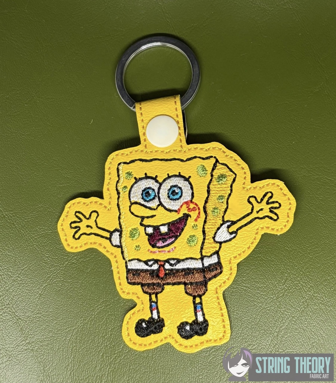SpongeBob SquarePants ITH Machine Embroidery Design