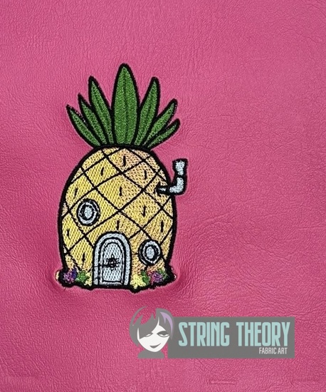 Pineapple House SpongeBob SquarePants Machine Embroidery Design