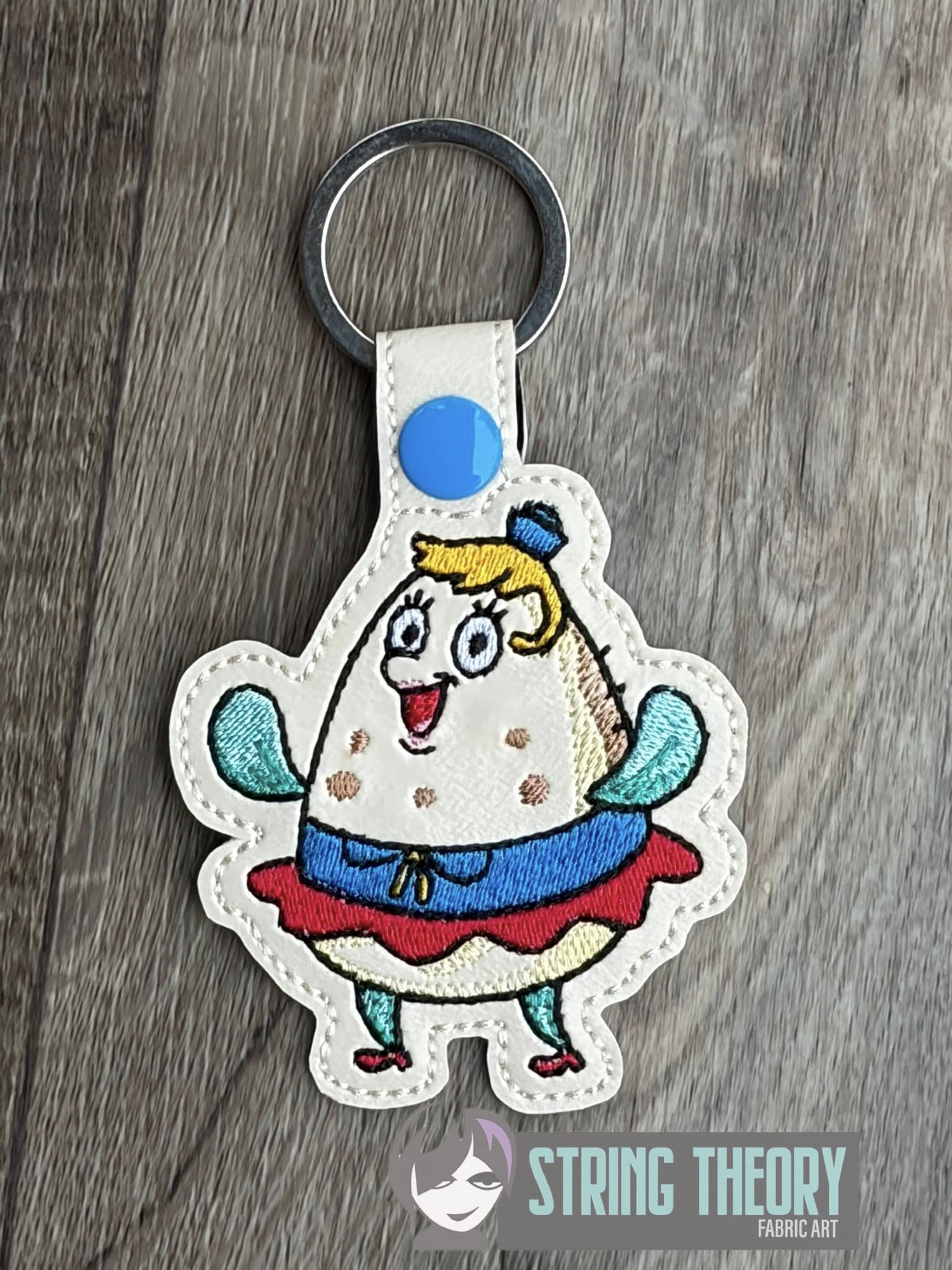 Mrs. Puff SpongeBob SquarePants ITH Machine Embroidery Design