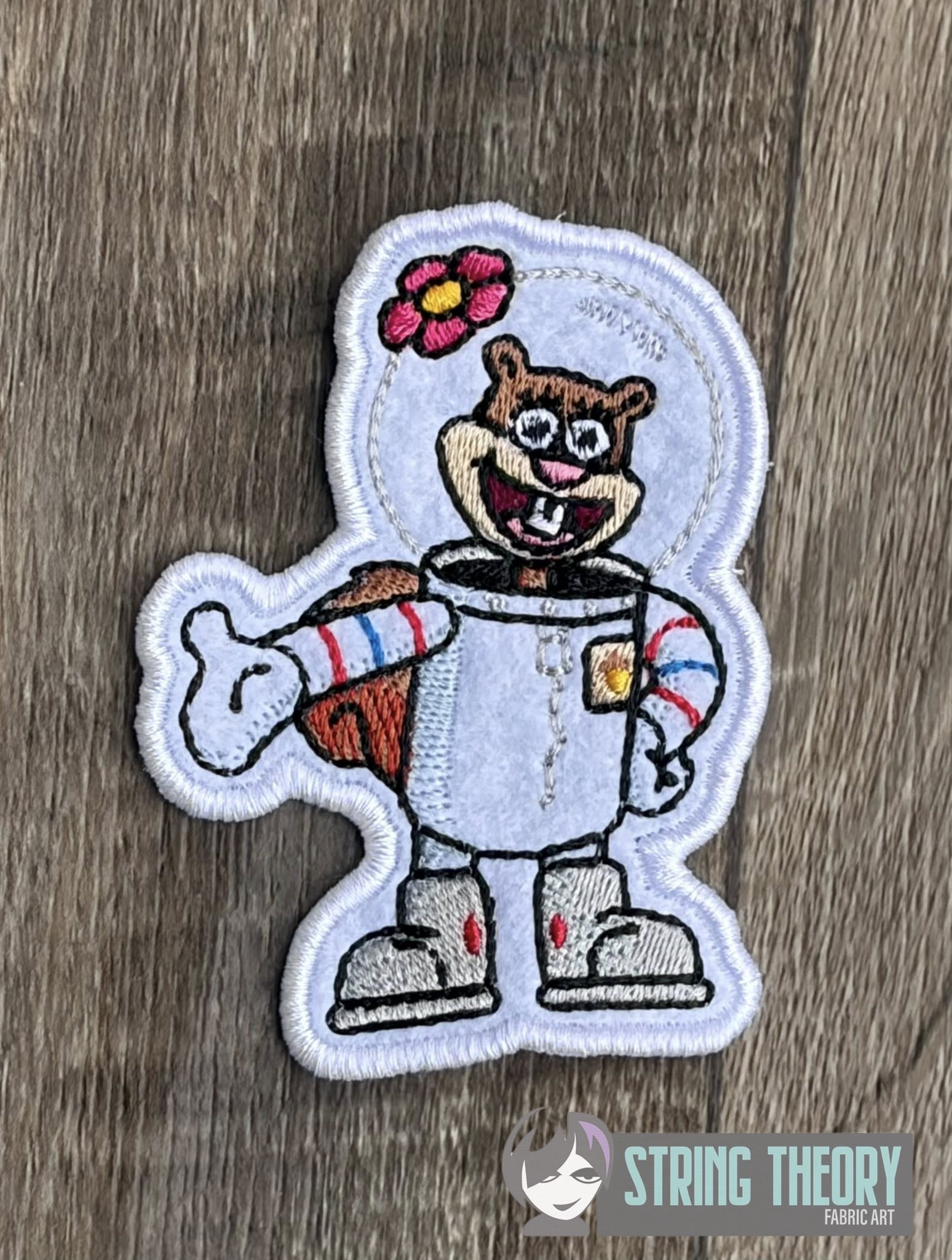 Sandy Cheeks SpongeBob SquarePants ITH Machine Embroidery Design