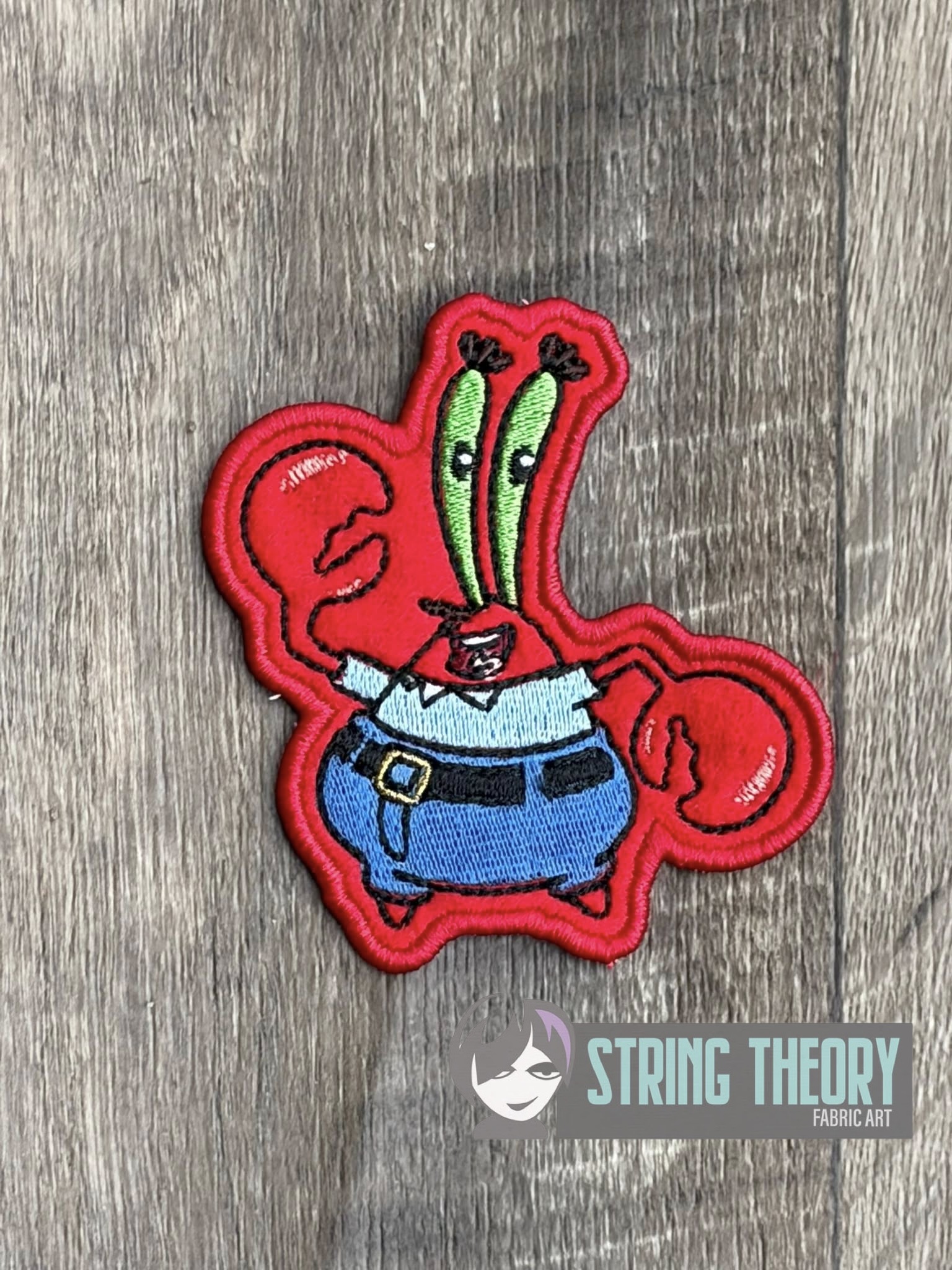 Mr. Krabs SpongeBob SquarePants ITH Machine Embroidery Design