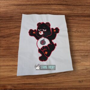 Fuck It Bear - Don't Care Bear machine embroidery design