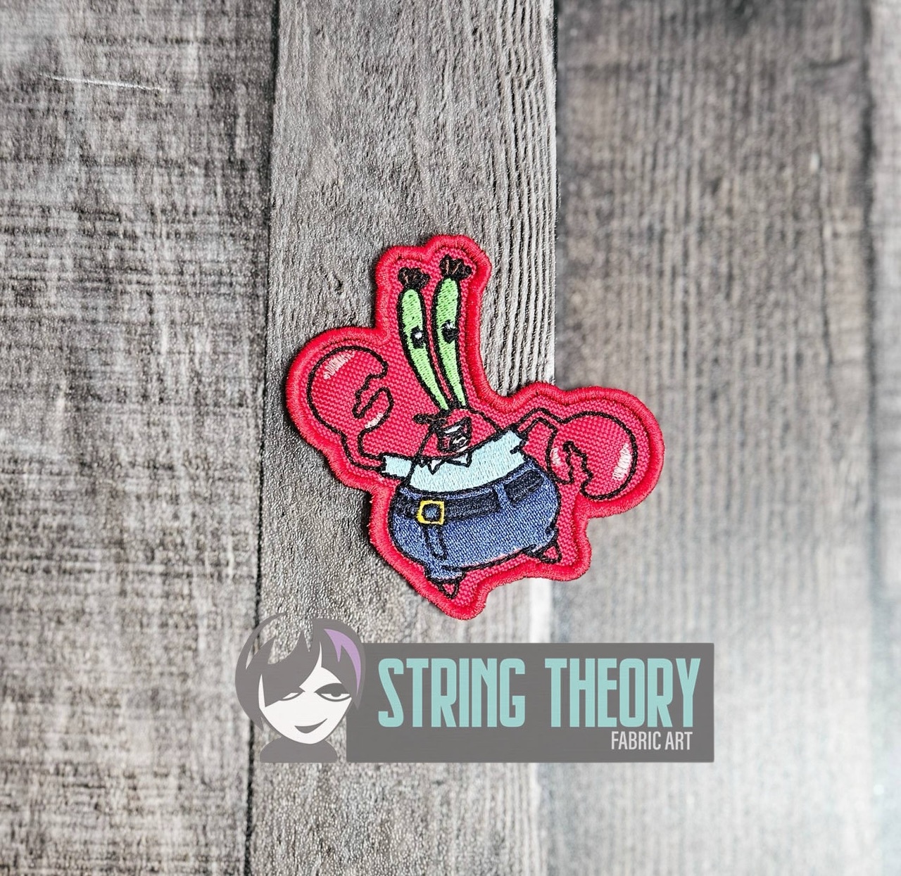 Mr. Krabs SpongeBob SquarePants ITH Machine Embroidery Design