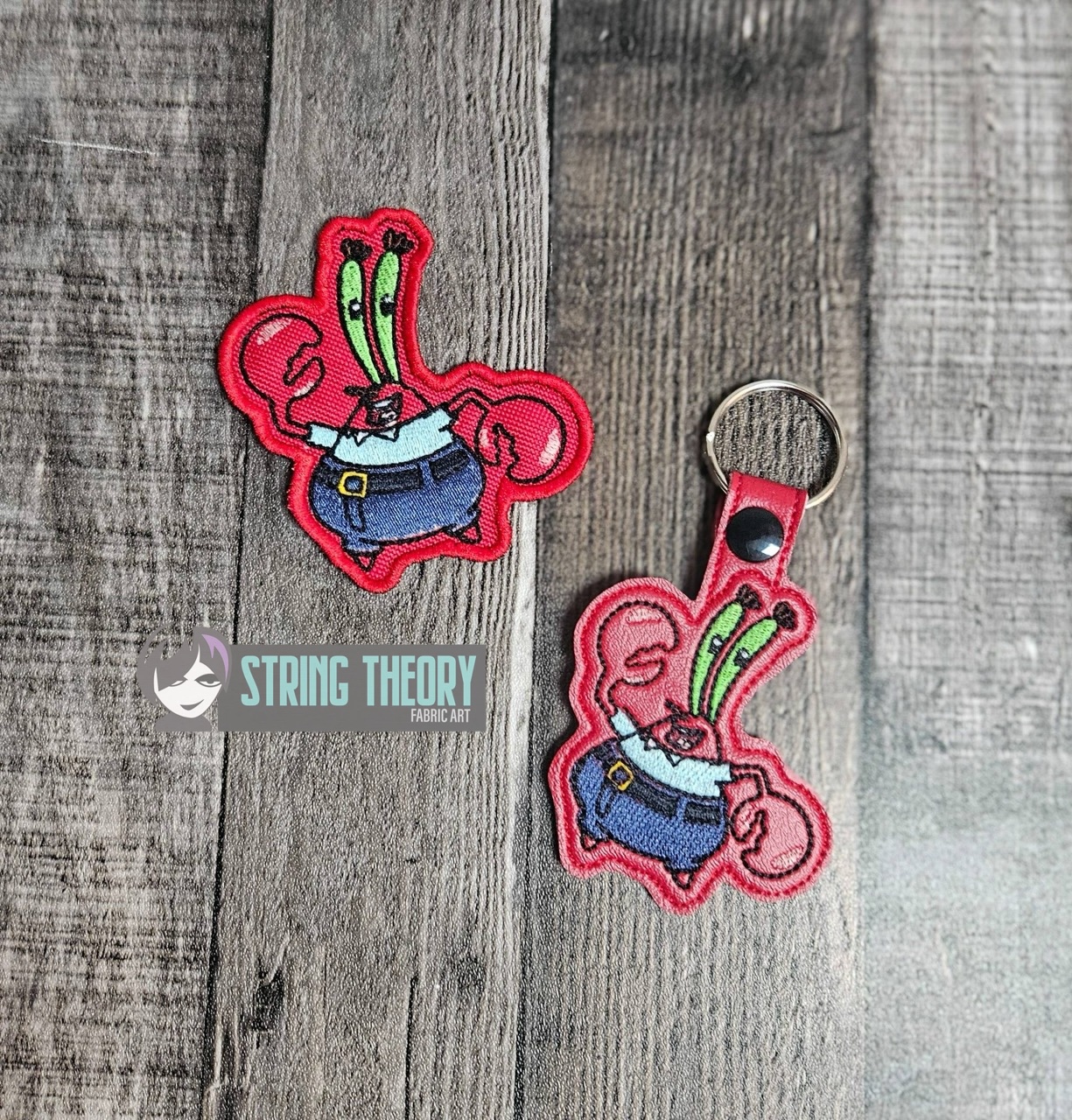 Mr. Krabs SpongeBob SquarePants ITH Machine Embroidery Design