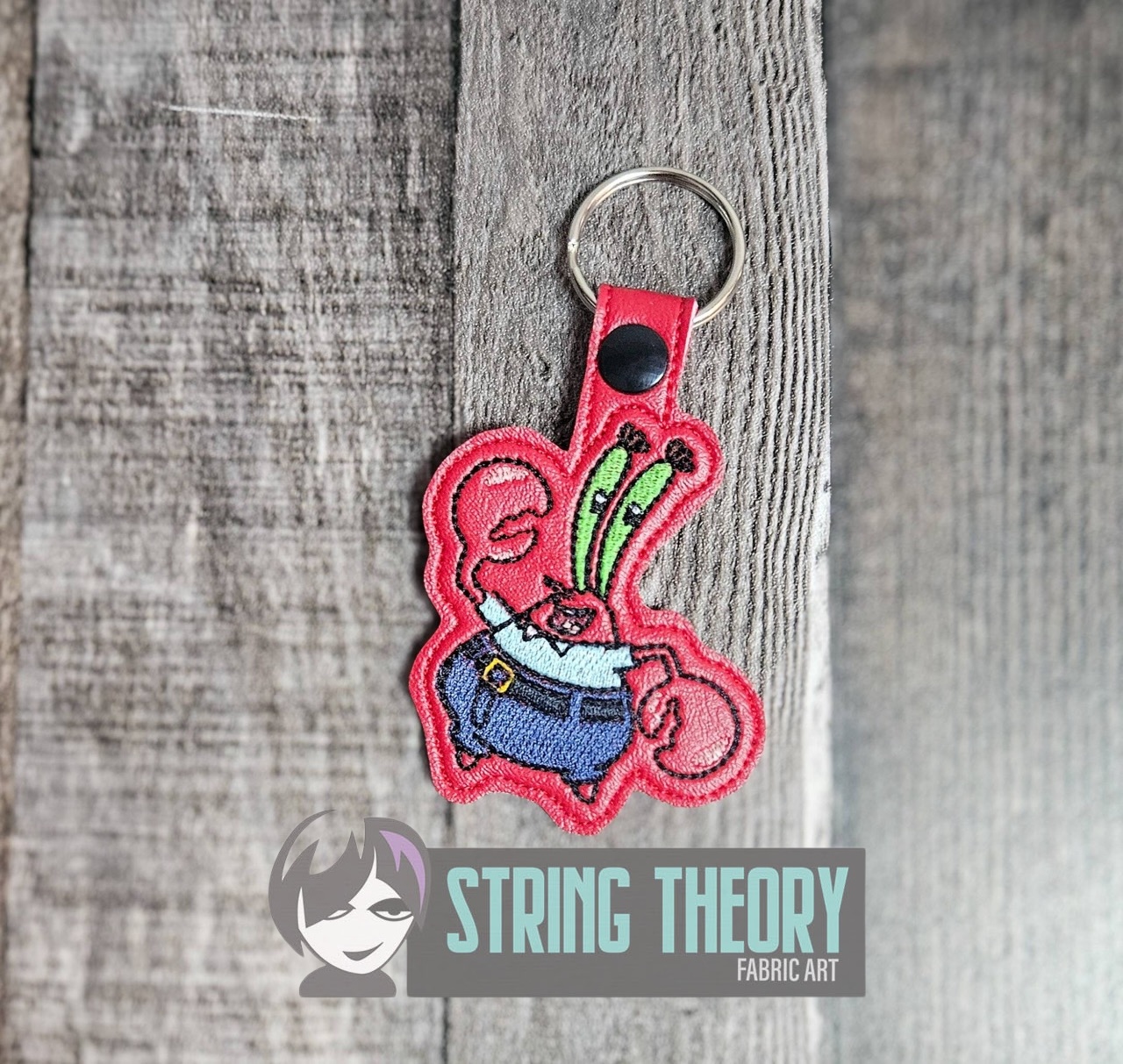 Mr. Krabs SpongeBob SquarePants ITH Machine Embroidery Design