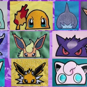 Pokemon Peeker Bargain Bunder 1 4x4 ITH machine embroidery designs