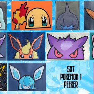 Pokemon Peeker Bargain Bunder 1 5x7 ITH machine embroidery designs