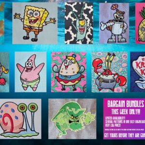 SpongeBob SquarePants Machine Embroidery Design