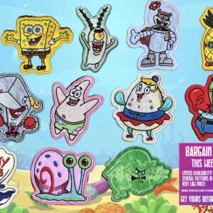 SpongeBob SquarePants ITH Machine Embroidery Design