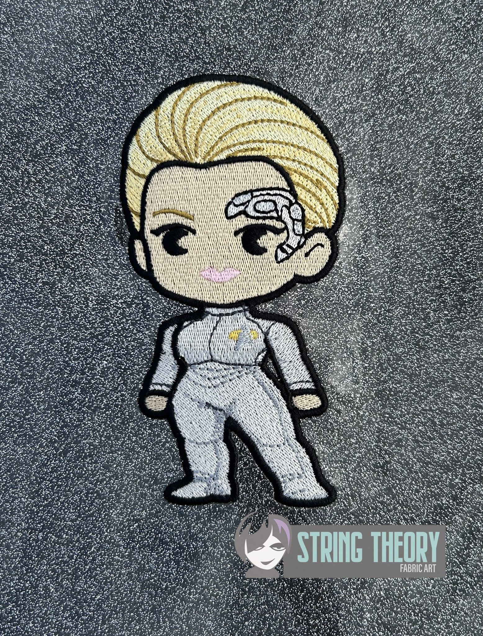 Star Trek Chibi 7 of 9 machine embroidery design