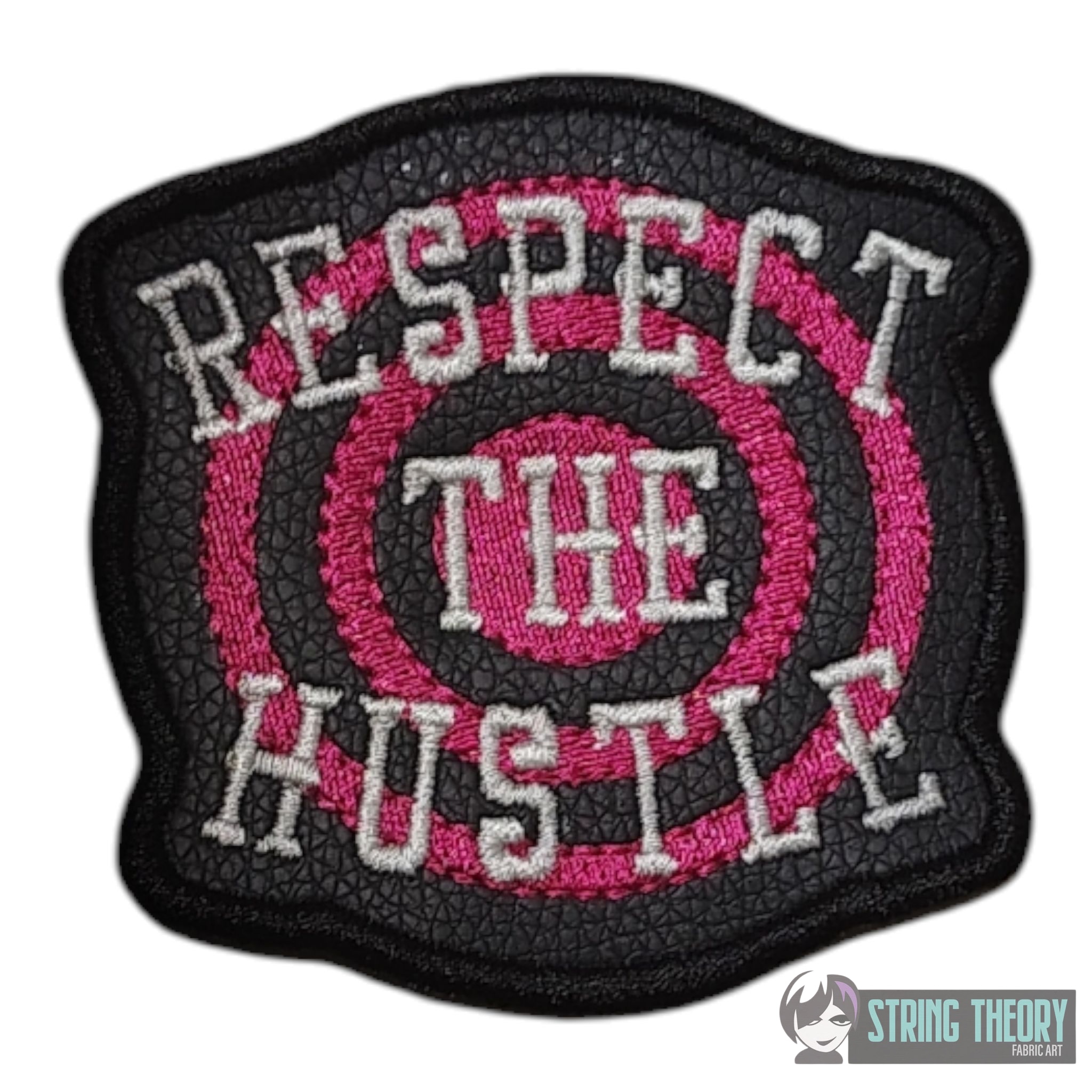 Respect the Hustle ITH machine embroidery design
