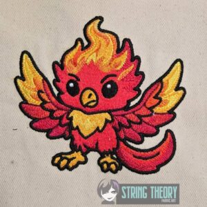 Chibi Phoenix Machine embroidery design pattern