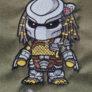 Chibi Predator machine embroidery design