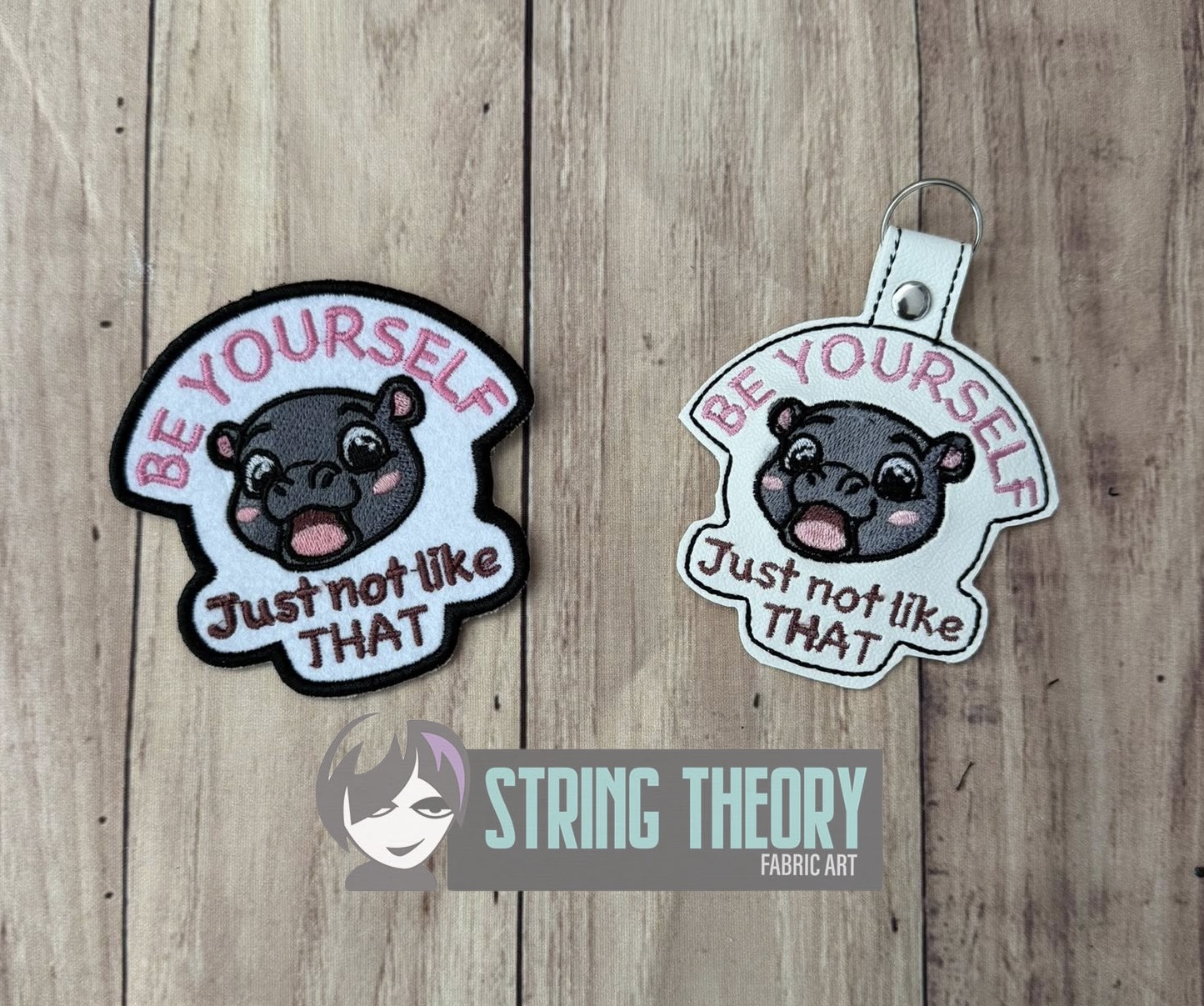 Be Yourself ITH machine Embroidery design