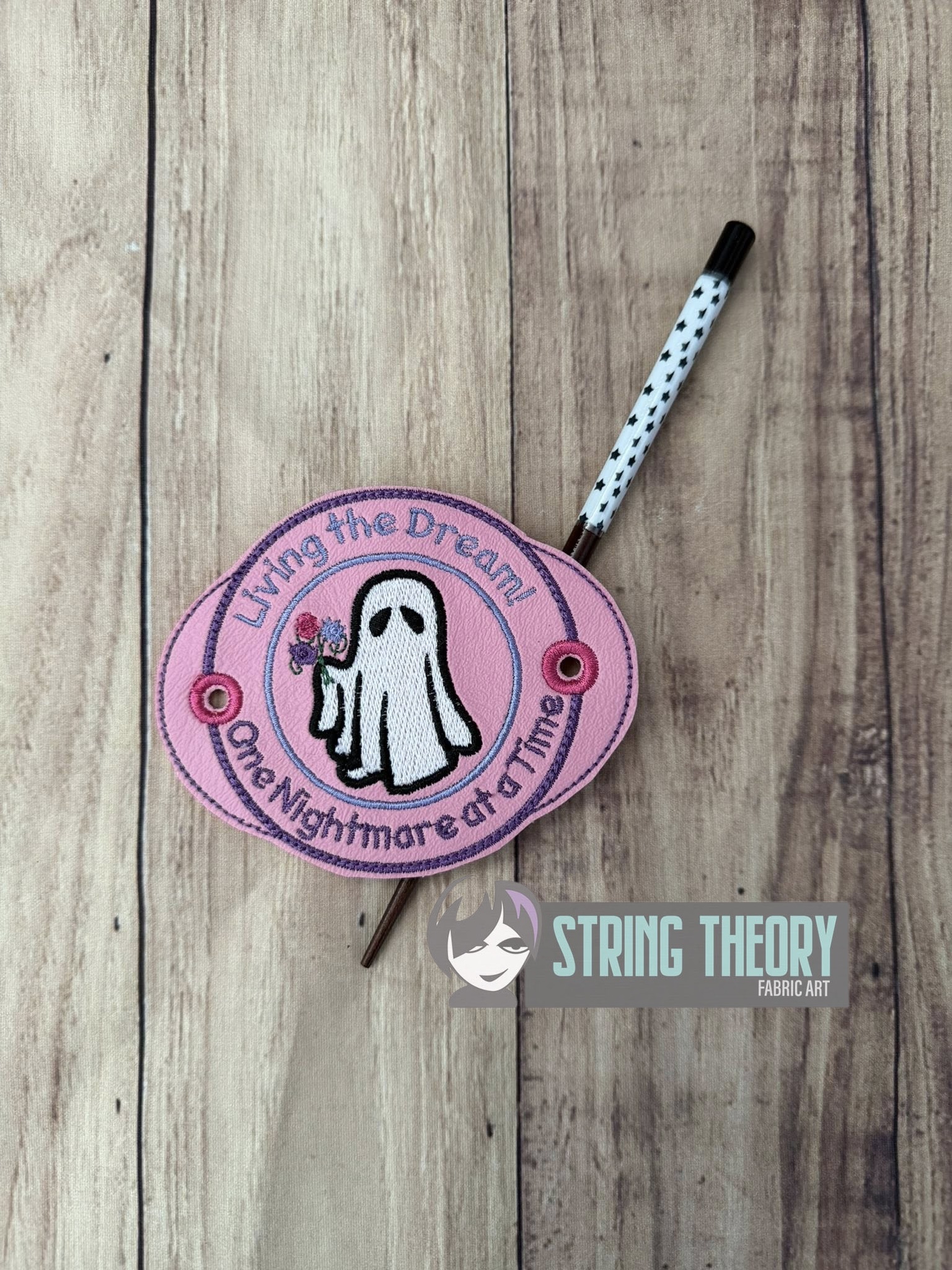 Living the Dream ITH machine embroidery design