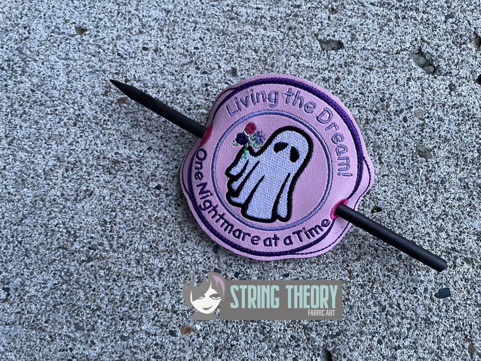 Living the Dream ITH machine embroidery design