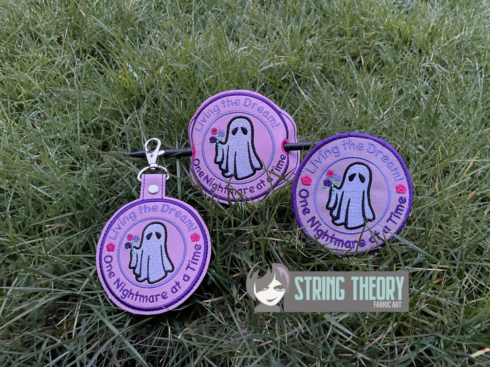 Living the Dream ITH machine embroidery design