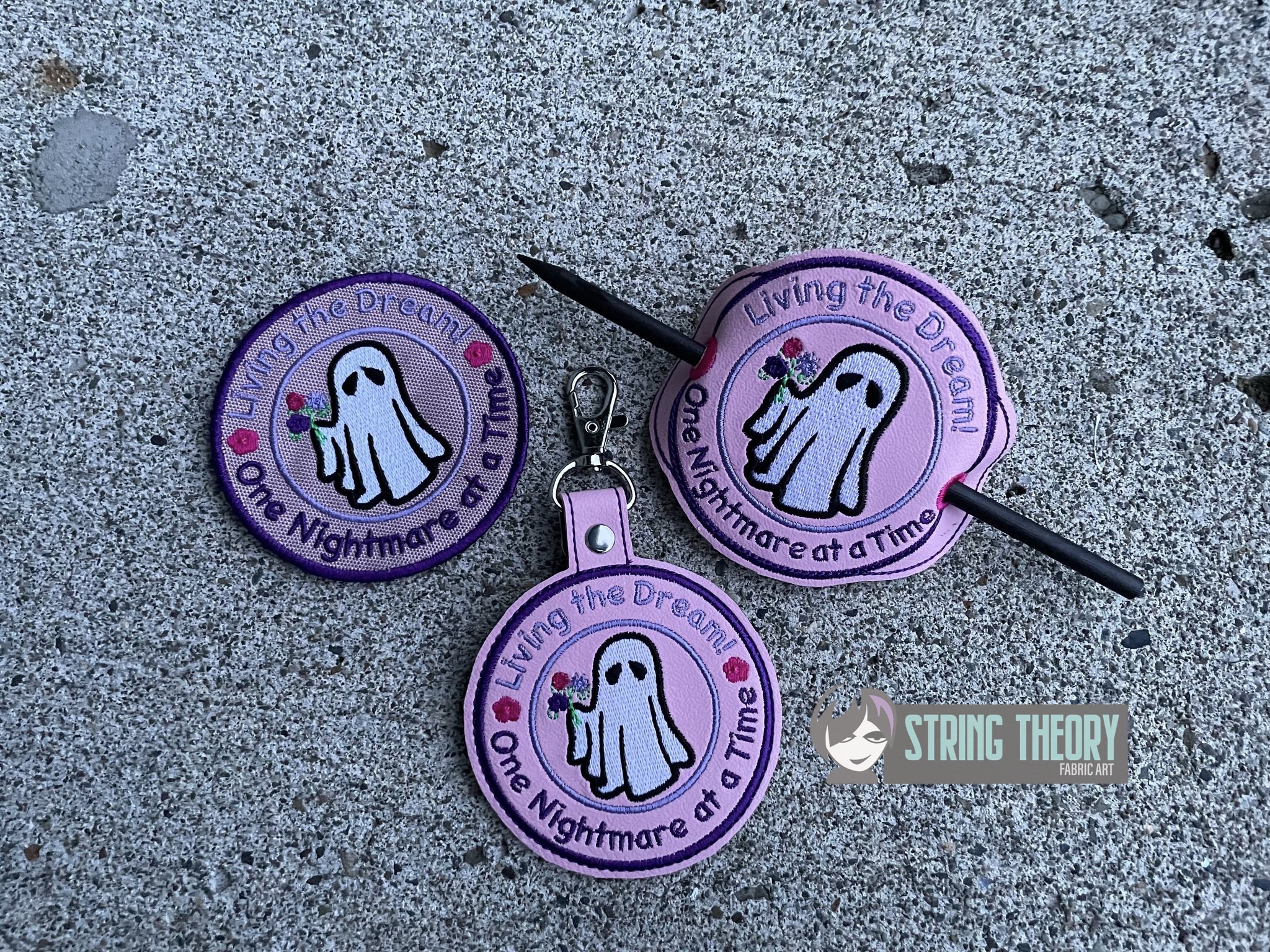 Living the Dream ITH machine embroidery design