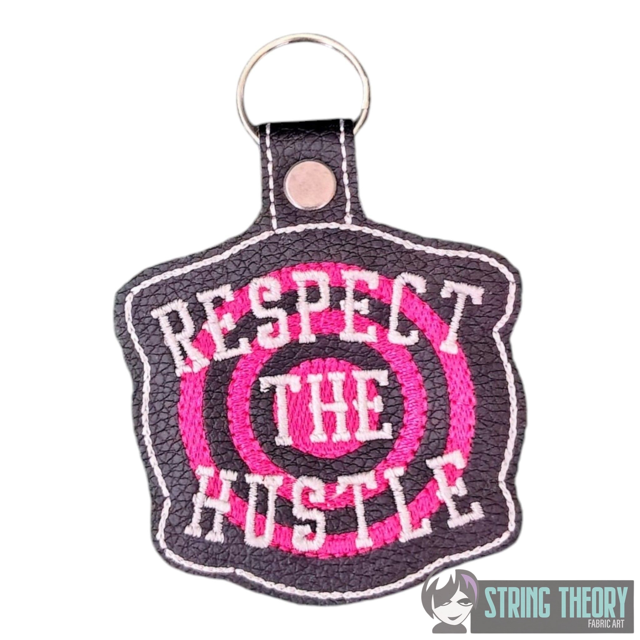 Respect the Hustle ITH machine embroidery design