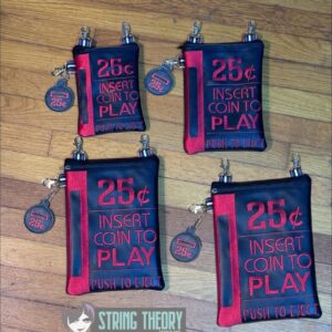 Coin Op ITH Zip Bag Machine embroidery design