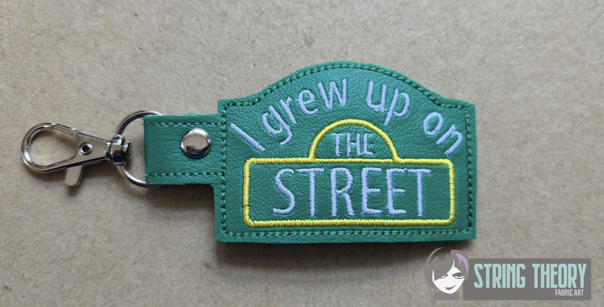 I Grew Up On The Street ITH Machine Embroidery Design