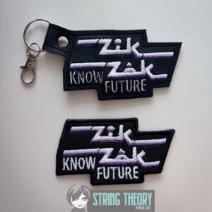 Zik Zak Max Headroom ITH machine embroidery design