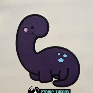 Brachiosaurus Dinosaur Machine Embroidery Pattern