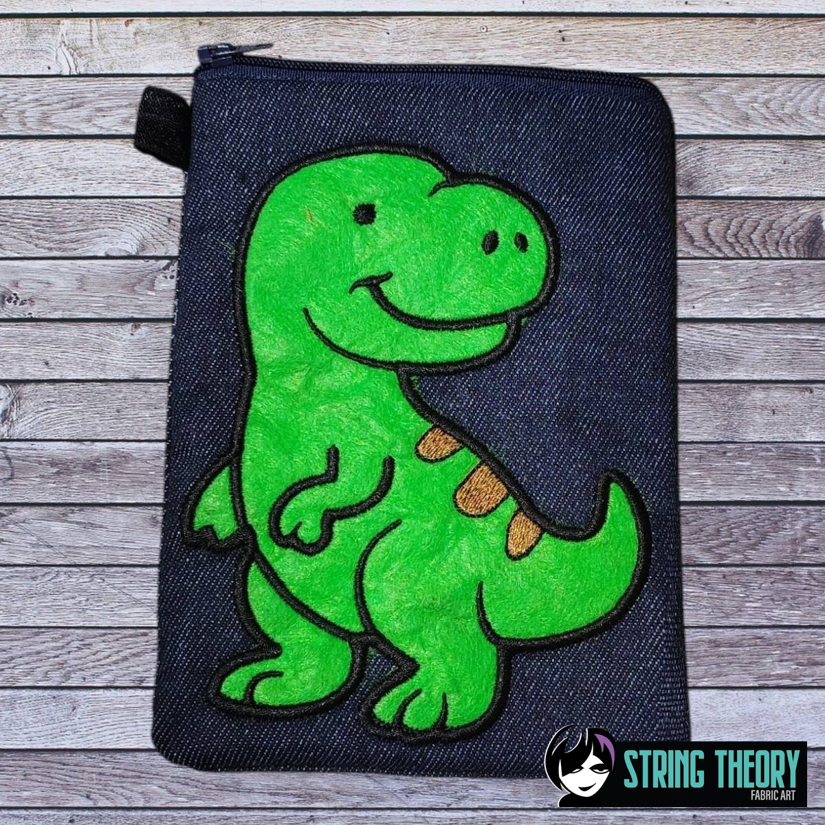 Tyrannosaurus Rex Dinosaur Machine Embroidery Pattern