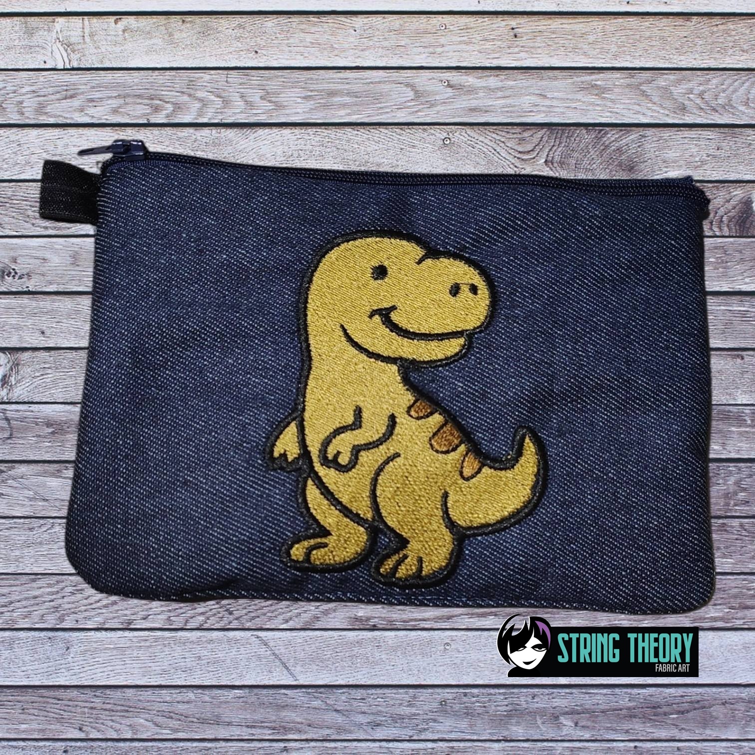 Tyrannosaurus Rex Dinosaur Machine Embroidery Pattern