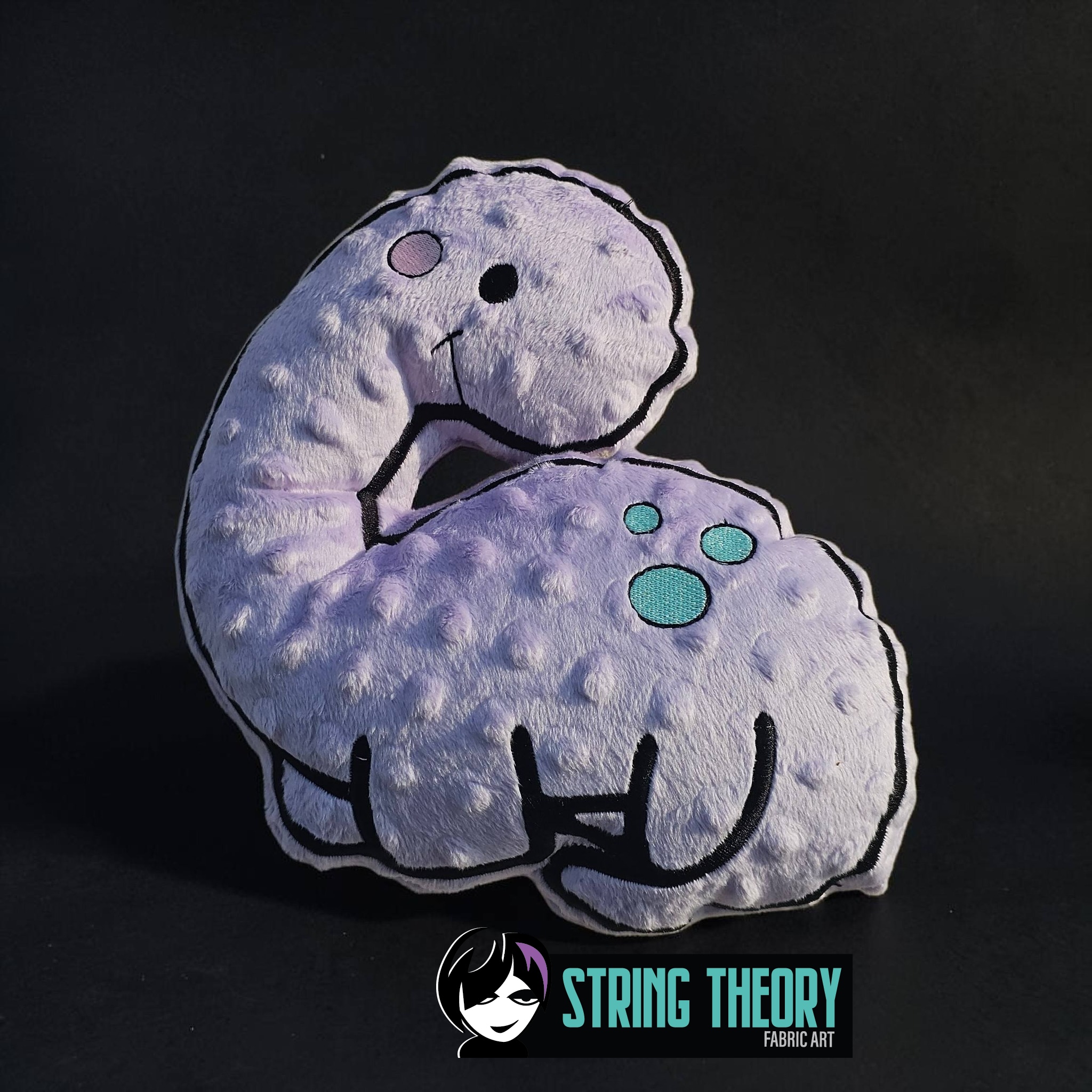 Brachiosaurus Dinosaur Stuffie in the hoop Machine Embroidery Pattern