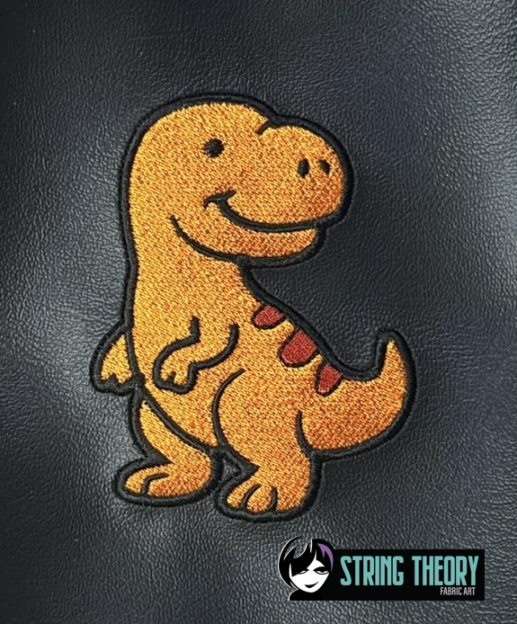 Tyrannosaurus Rex Dinosaur Machine Embroidery Pattern