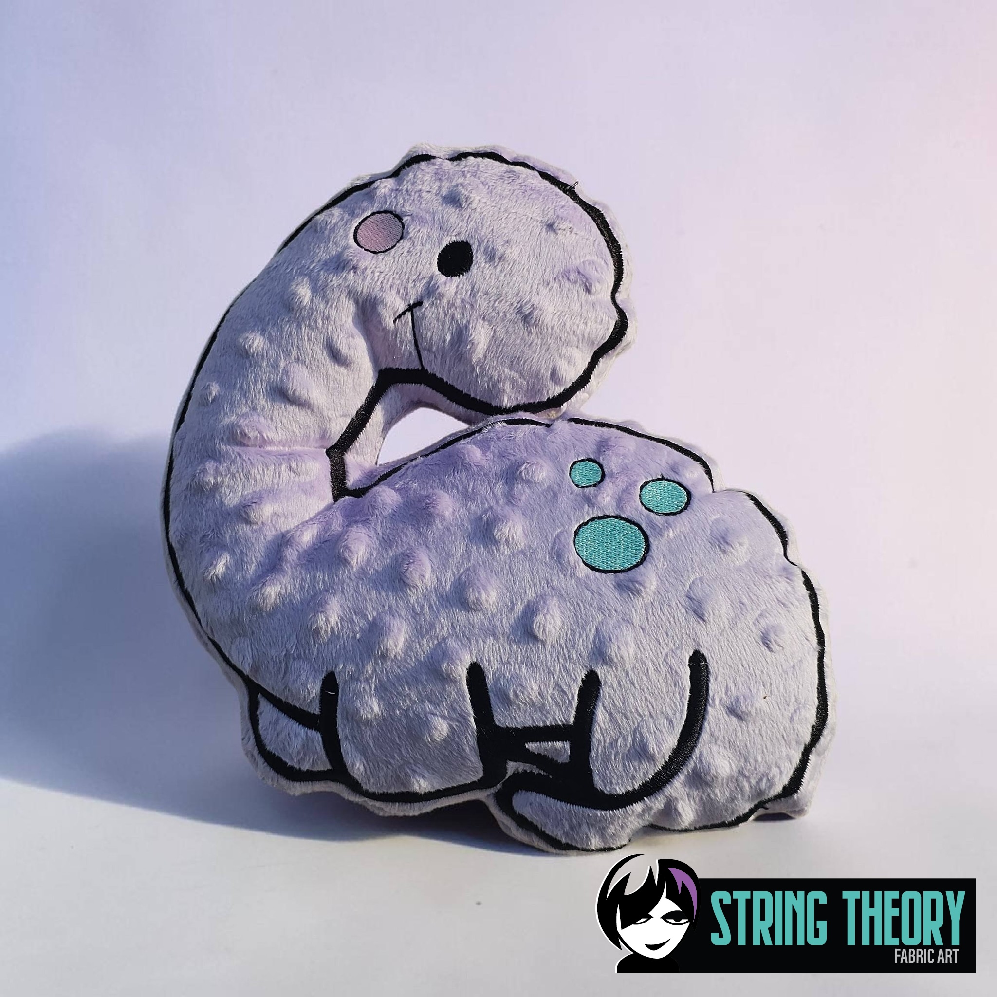 Brachiosaurus Dinosaur Stuffie in the hoop Machine Embroidery Pattern