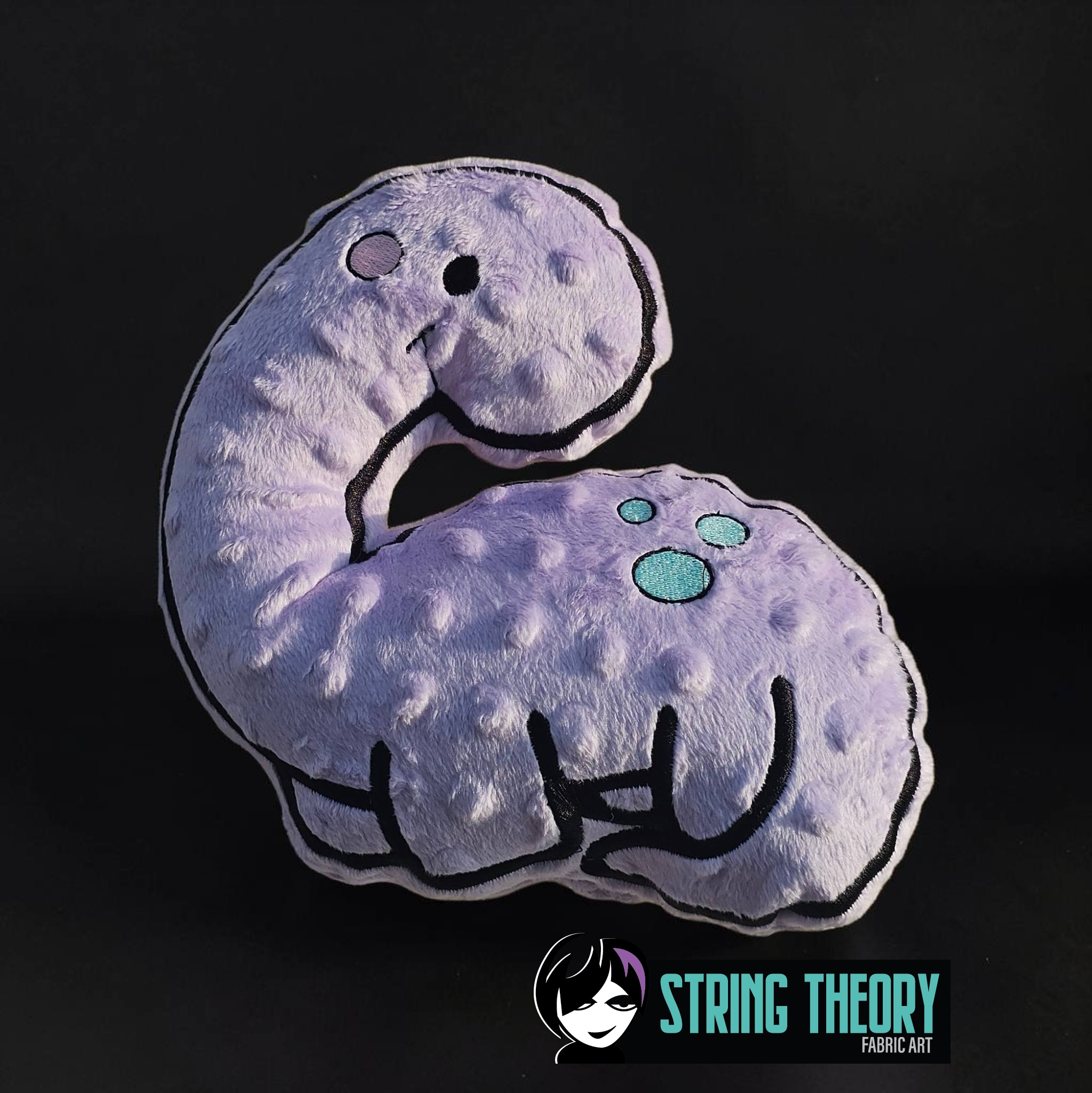 Brachiosaurus Dinosaur Stuffie in the hoop Machine Embroidery Pattern